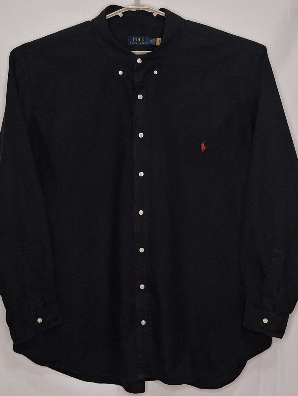 Polo by Ralph Lauren Black Button-Down Shirt Size 3XB
